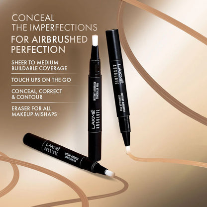 LAKMÉ ABSOLUTE INSTANT AIRBRUSH CONCEALER PEN -Color: Cocoa