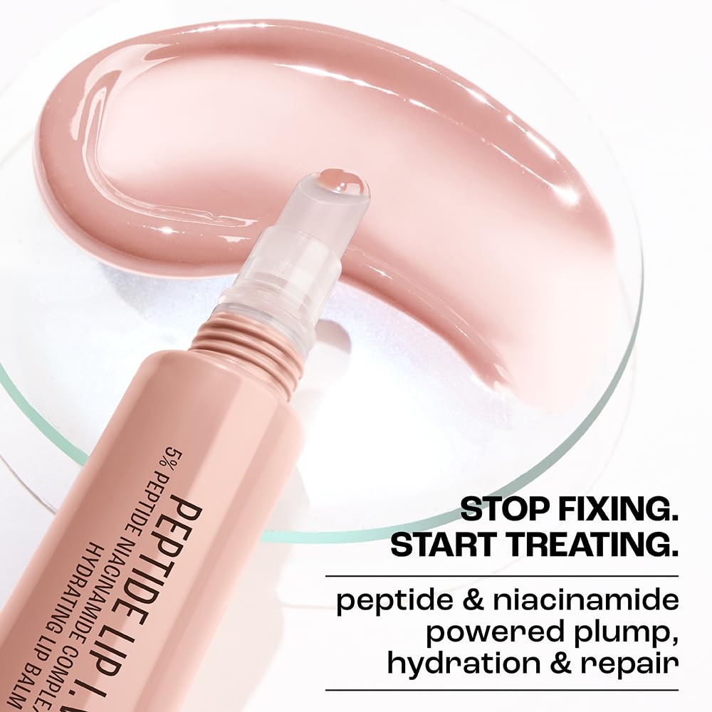 Lakme Peptide Lip IV, Hydrating Lip Balm, Brown Lip Retreat (10g)