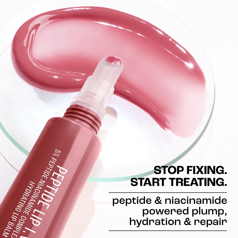 Lakme Peptide Lip IV, Hydrating Lip Balm, Brown Lip Retreat (10g)