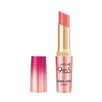 LAKMÉ 9 TO 5 PRIMER + SHINE LIPSTICK -SP3 Pink Flamingo