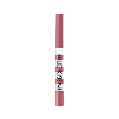 Lakme 9to5 Hya Beach Edit, Lipstick + Liner Duo, Pro Pink, Infused with Hyaluronic Acid, Vitamin E, Jojoba Oil, Comfortable Matte Finish, SPF Powered, Hydrating Lipstick, 2+0.2 g