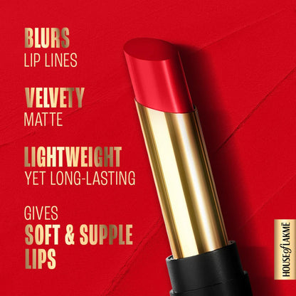 LAKMÉ ABSOLUTE BEYOND MATTE LIP  101 Red Rage Limited Edition