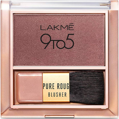 Lakme 9 to 5 Pure Rouge Blusher, Rose Crush, 6g  Lakme