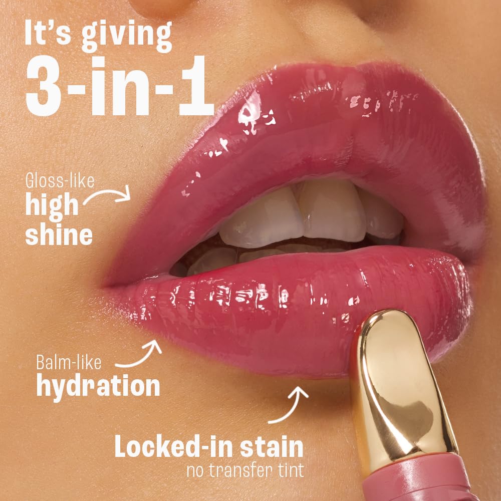 Lakme 9to5 Hya Beach Edit Lip Gloss Stain -2 ROSY SUNDAY