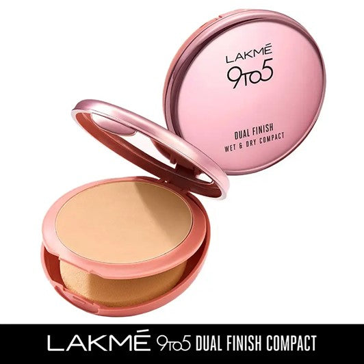 LAKMÉ 9TO5 WET & DRY COMPACT, 9G - Sand