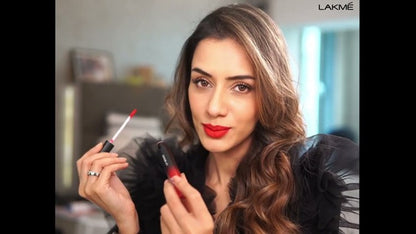 LAKMÉ ABSOLUTE SHEER LIP MOUSSE-101 Scarlet Siren