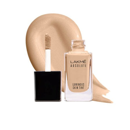 LAKMÉ ABSOLUTE LUMINOUS SKIN TINT FOUNDATION Color: C100 Cool Ivory