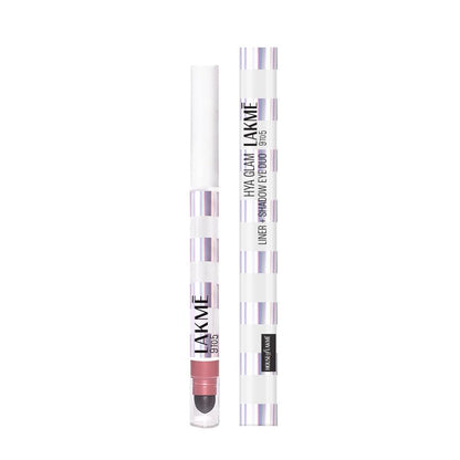 Lakmē 9to5 Hya Glam Liner + Shadow Eye Duo with Hyaluronic acid & Vitamin E -- SOFT FLAME