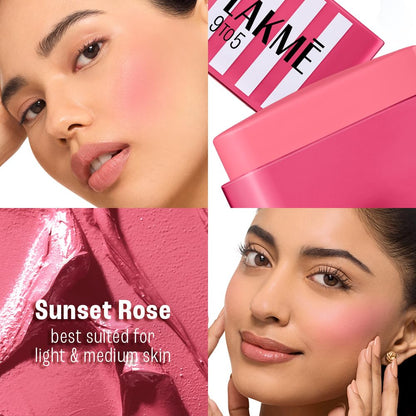 Lakme 9to5 Hya Beach Edit Blush Sunset Rose