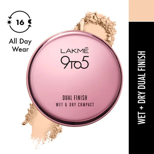 LAKMÉ 9TO5 WET & DRY COMPACT, 9G 5  Color: Nude