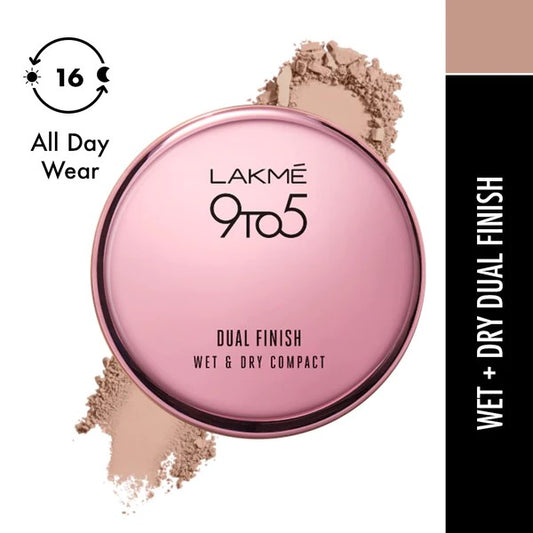 LAKMÉ 9TO5 WET & DRY COMPACT, 9G 5 Color: Beige