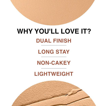 LAKMÉ 9TO5 WET & DRY COMPACT, 9G  Color: Walnut