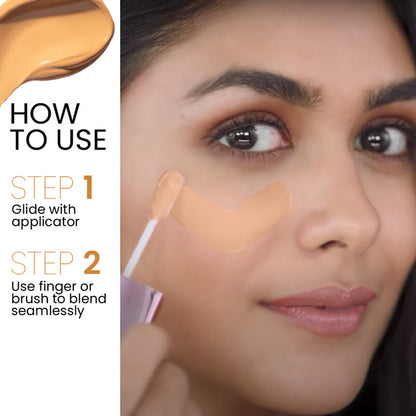 Lakme 9To5 Primer + Matte Perfect Cover Foundation,Neutral Chestnut N360