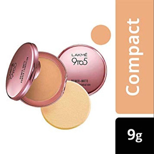 LAKMÉ 9TO5 PRIMER + MATTE POWDER FOUNDATION-ROSE SILK