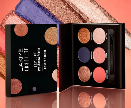 LAKMÉ ABSOLUTE EXPLORE EYE SHADOW PALETTE 10G-Desert Sunset