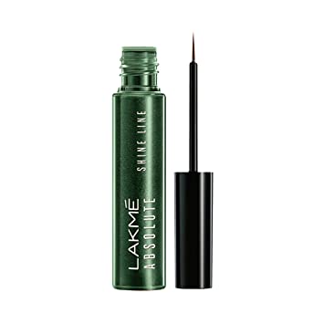 LAKMÉ ABSOLUTE SHINE LINE EYE LINER,SPARKLING Olive - 4.5 ML