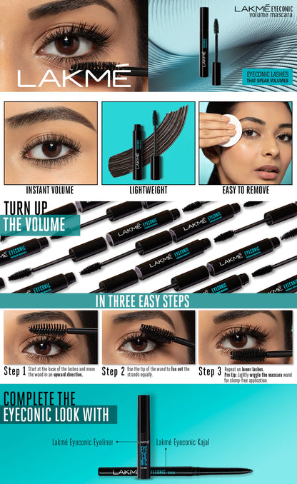 LAKMÉ EYECONIC VOLUME MASCARA