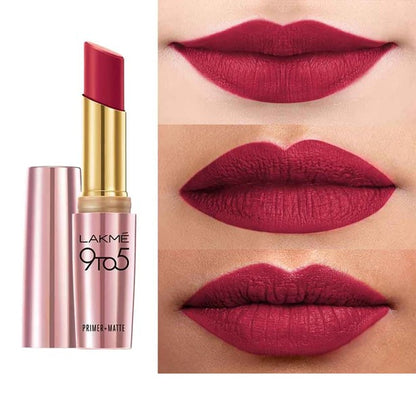 LAKMÉ 9 TO 5 PRIMER + MATTE LIP COLOR - BERRY BASE