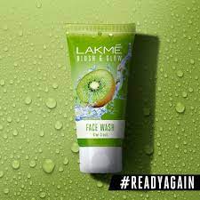 LAKMÉ BLUSH & GLOW KIWI FRESHNESS GEL FACE WASH WITH KIWI EXTRACTS, 100 G