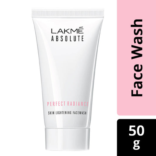 Lakme Perfect Radiance Intense Brightening Daily Facial Cleanser with Skin Lightening Vitamins - Lightens Dark Spots with Niacinamide